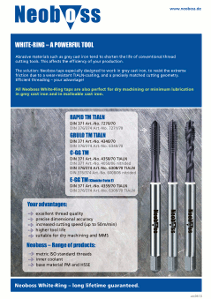 Produktflyer Weißring Produktflyer Weißring